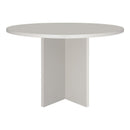 Mesa de comedor redonda Matilda 120 cm laminada - Taupe