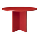 Matilda Round Dining Table 120 Cm Laminate - Flame
