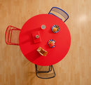 Matilda Round Dining Table 120 Cm Laminate - Flame