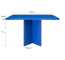 Table De Salle À Manger Rectangulaire Matilda 120 X 90 Cm, Stratifiée - Pruss
