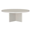 Table Basse Pausa Ronde 100 Cm En Stratifié - Taupe