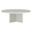 Table Basse Pausa Ronde 100 Cm En Stratifié - Taupe