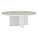 Table Basse Pausa Ronde 100 Cm En Stratifié - Taupe