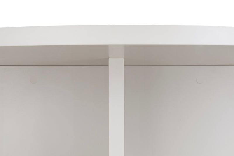 Table Basse Pausa Ronde 100 Cm En Stratifié - Taupe