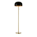 Lampadaire - Blanca - 2 Ampoules - Noir & Bronze