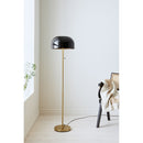 Lampadaire - Blanca - 2 Ampoules - Noir & Bronze