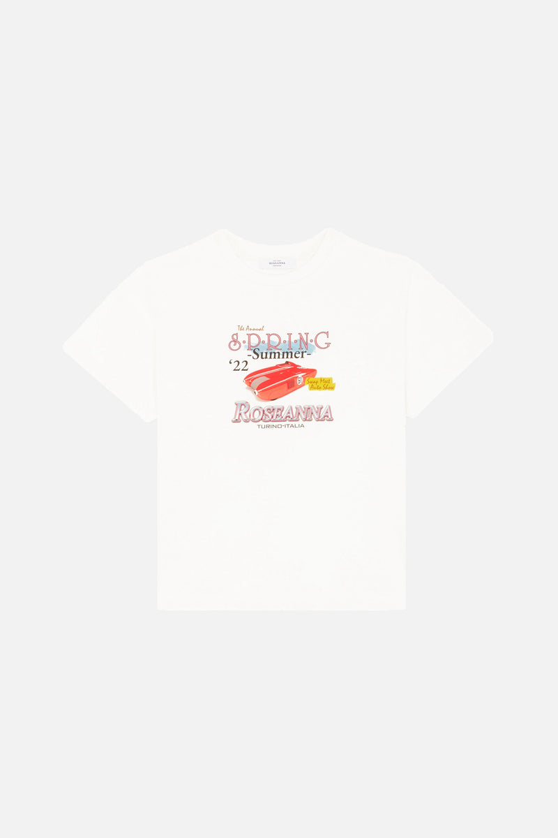 T-shirt Never Mollino BLANC LAIT