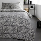Sunshine - Parure De Lit Motif 6.39 - Gris