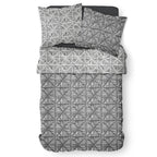 Sunshine - Parure De Lit Motif 6.39 - Gris