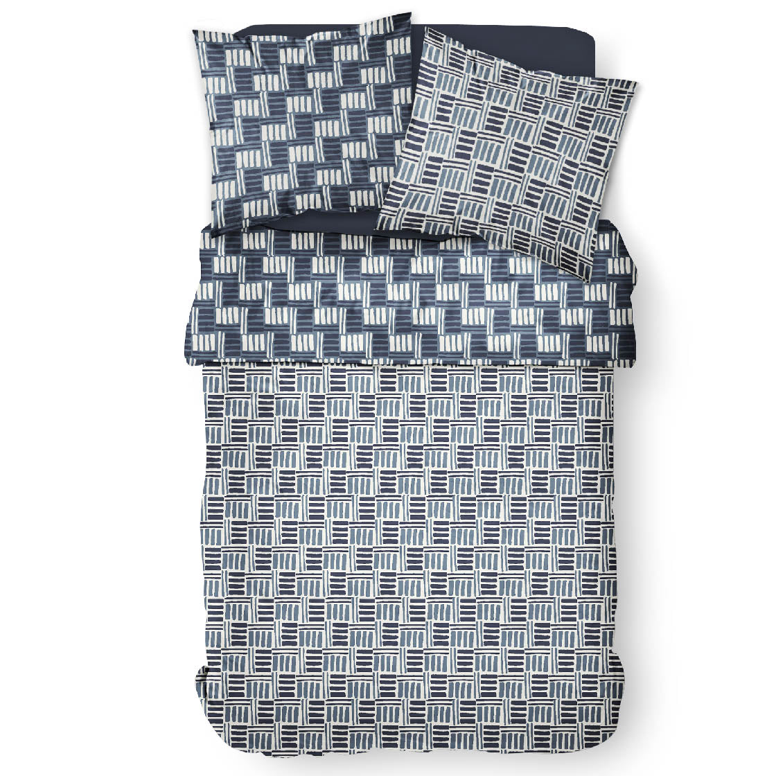 Sunshine - Juego de Cama Estampado 6.52 - Azul