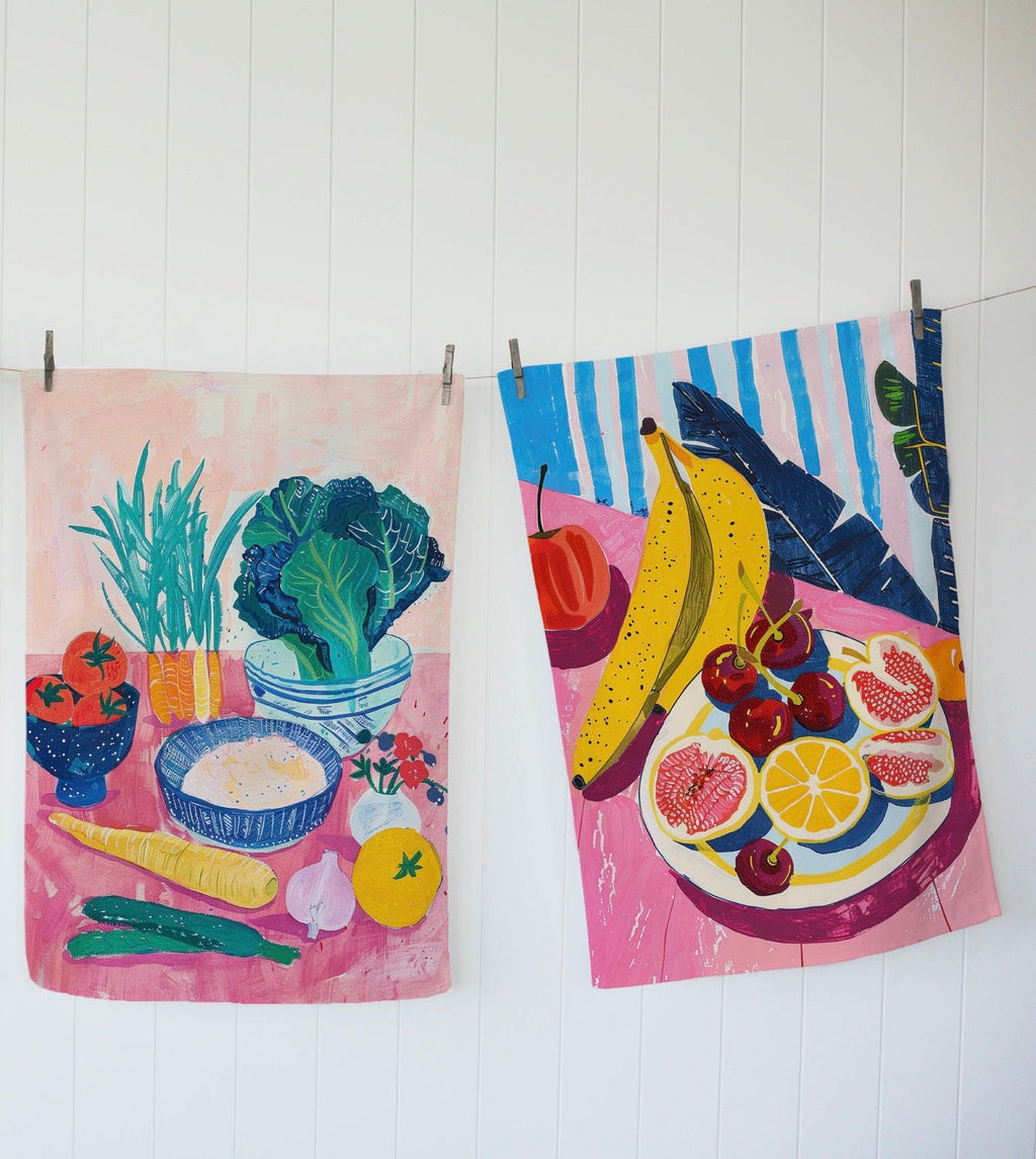 Set De 2 Paños de Cocina - Kitchen - Multicolor