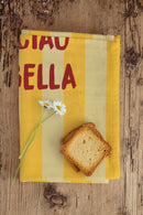 Set Of 3 Tea Towels - Dancing Kitchen - Multicolor