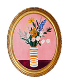 Cadre Forme Ovale Fraisée - Eclectic Bunch - Multicolore