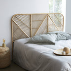 Boho - Tête De Lit - Rotin - Naturel