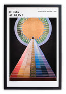 Really Nice Things - Cadre Moulure Noir 40X30 - Hilma 6 - Multicolore