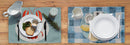 Set Of 2 Individual Rugs - Seafood - Multicolor