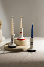 Set De 3 Bougeoirs En Céramique Light My Fire - Multicolore