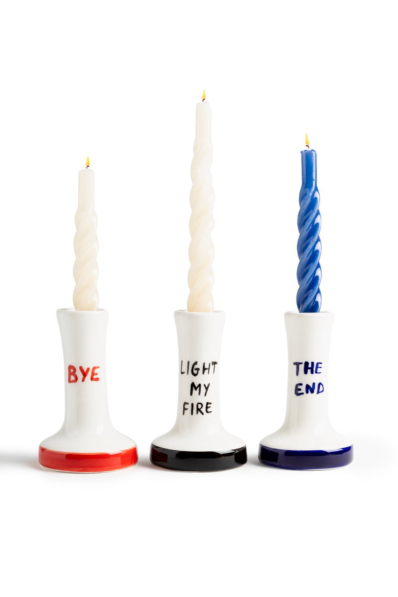 Juego de 3 portavelas de cerámica Light My Fire - Multicolor