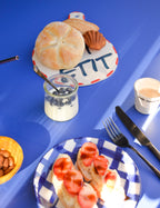 Tabla De Cortar De Cerámica Palabras - Bon Appetit - Multicolor
