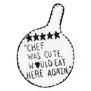 Planche À Découper En Céramique Mots - Chef - Multicolore