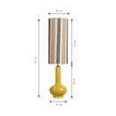 Lampe Haute de Table "Coline" "Stardust"