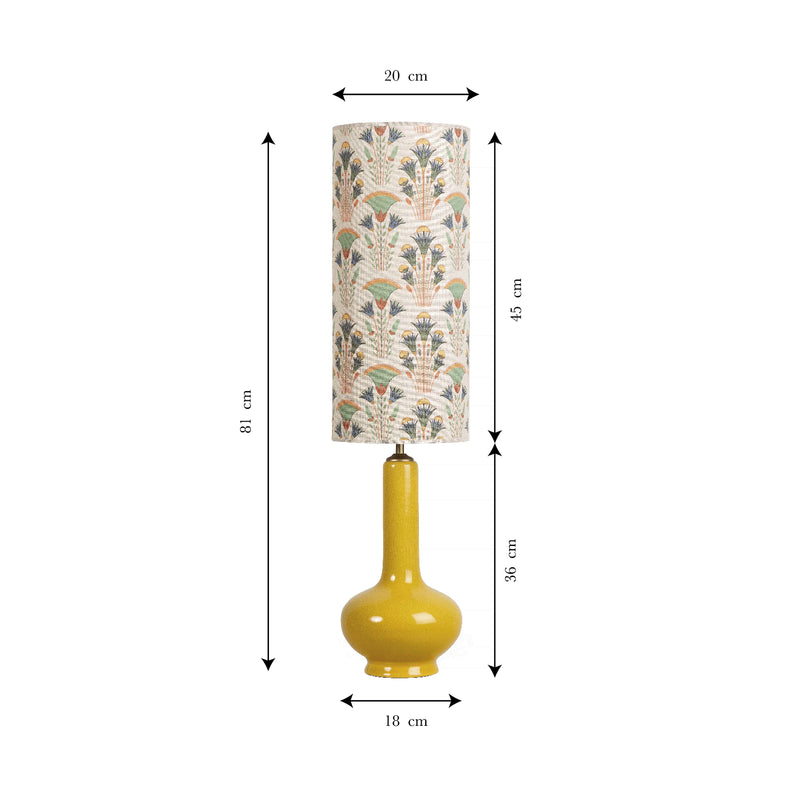 Lampe Haute de Table "Coline" "Boho Blossom"