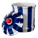 Boite "Bonnie" Ceramica - Azul - Multicolor