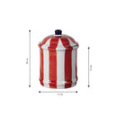 Boite "Bonnie" Ceramica - Rojo - Multicolor