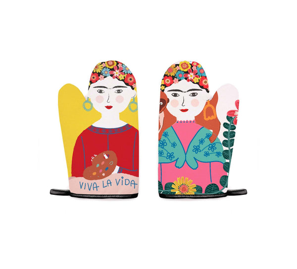 Set 2 Agarraderas De Cocina - Frida Kahlo - Multicolor