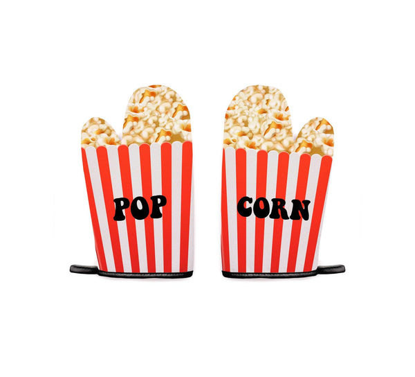 Set 2 Manoplas Cocina - Pop Corn - Multicolor