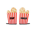 Set of 2 Kitchen Mitts - Pop Corn - Multicolour