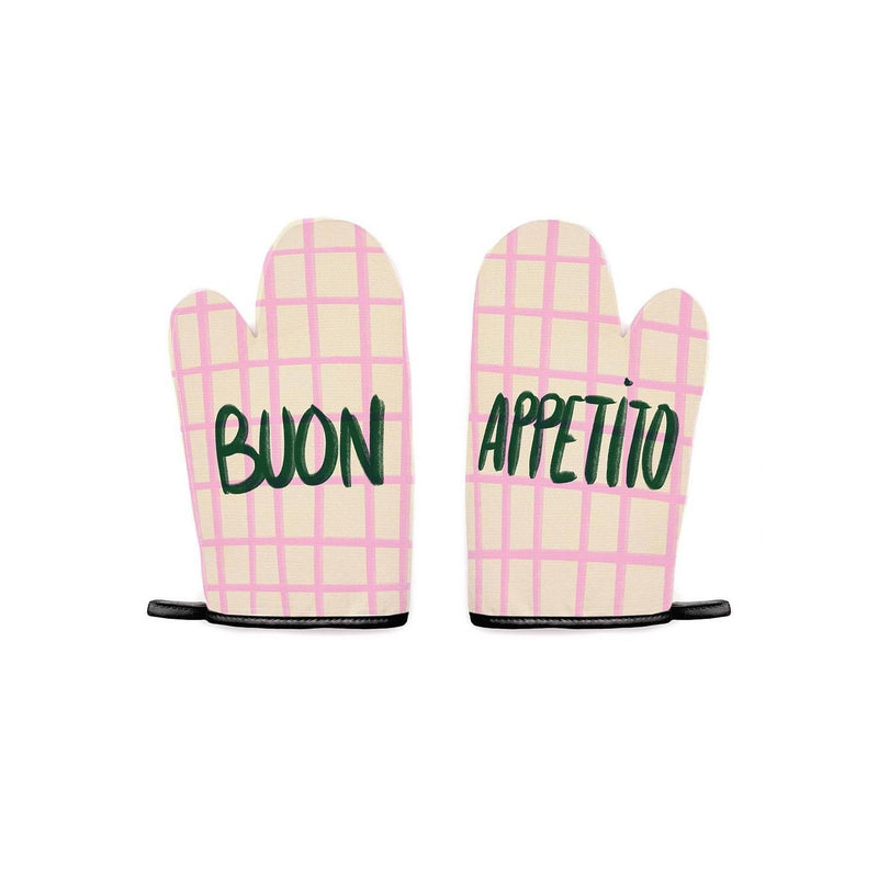 Set 2 Manoplas Cocina - Buon Appetito - Multicolor