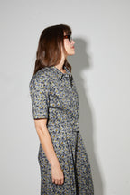 La Chemise Mael Flower Denim Fabriquée En Italie