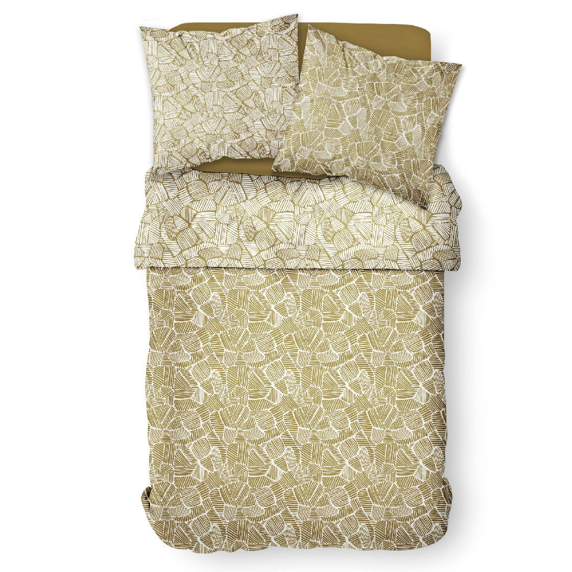 Mawira Parure Zippée - Parure De Lit Motif 2.16 - Bronze