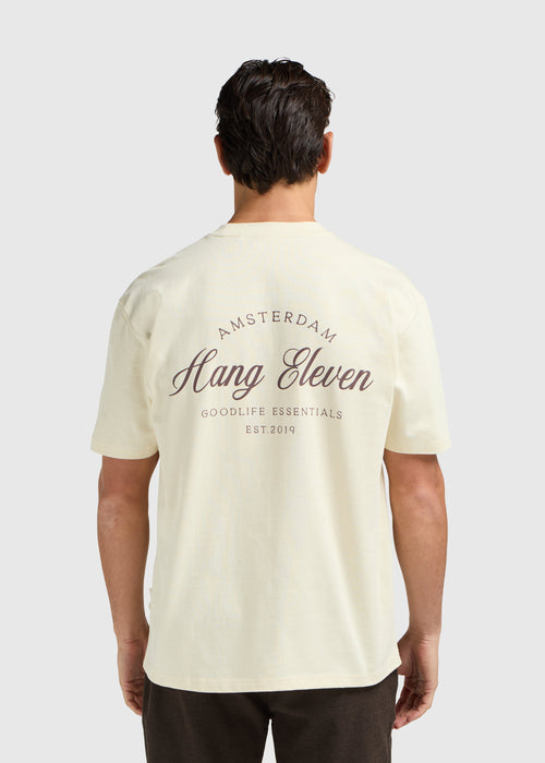 T-Shirt Refined - White Sand