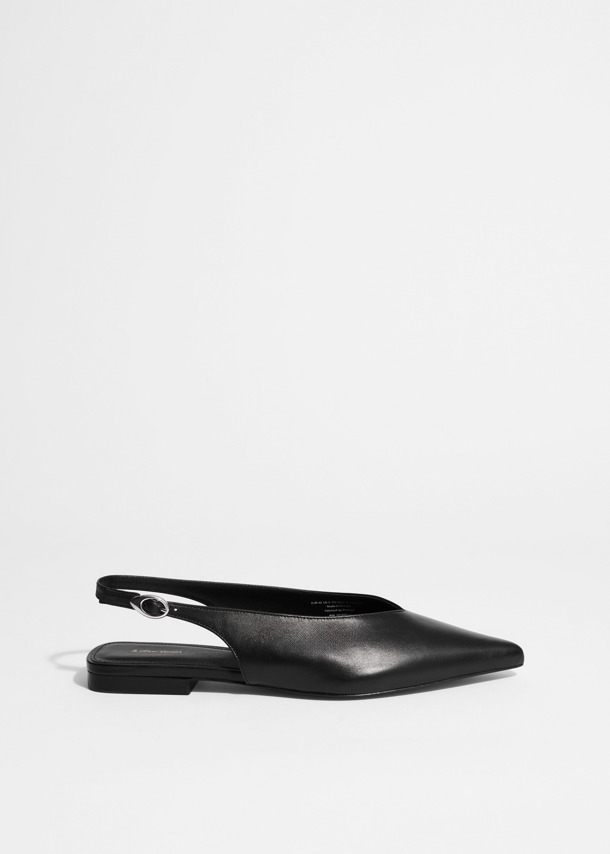 Ballerines Leone Slingback - Noires