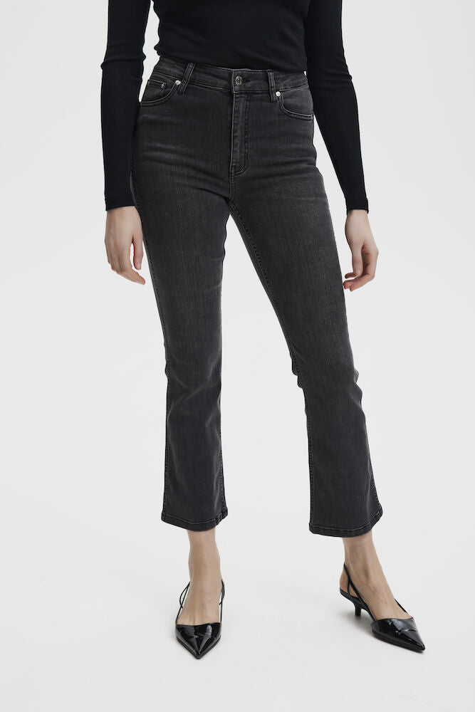 Emilindagz Hw 7/8 Flared Noos Jeans