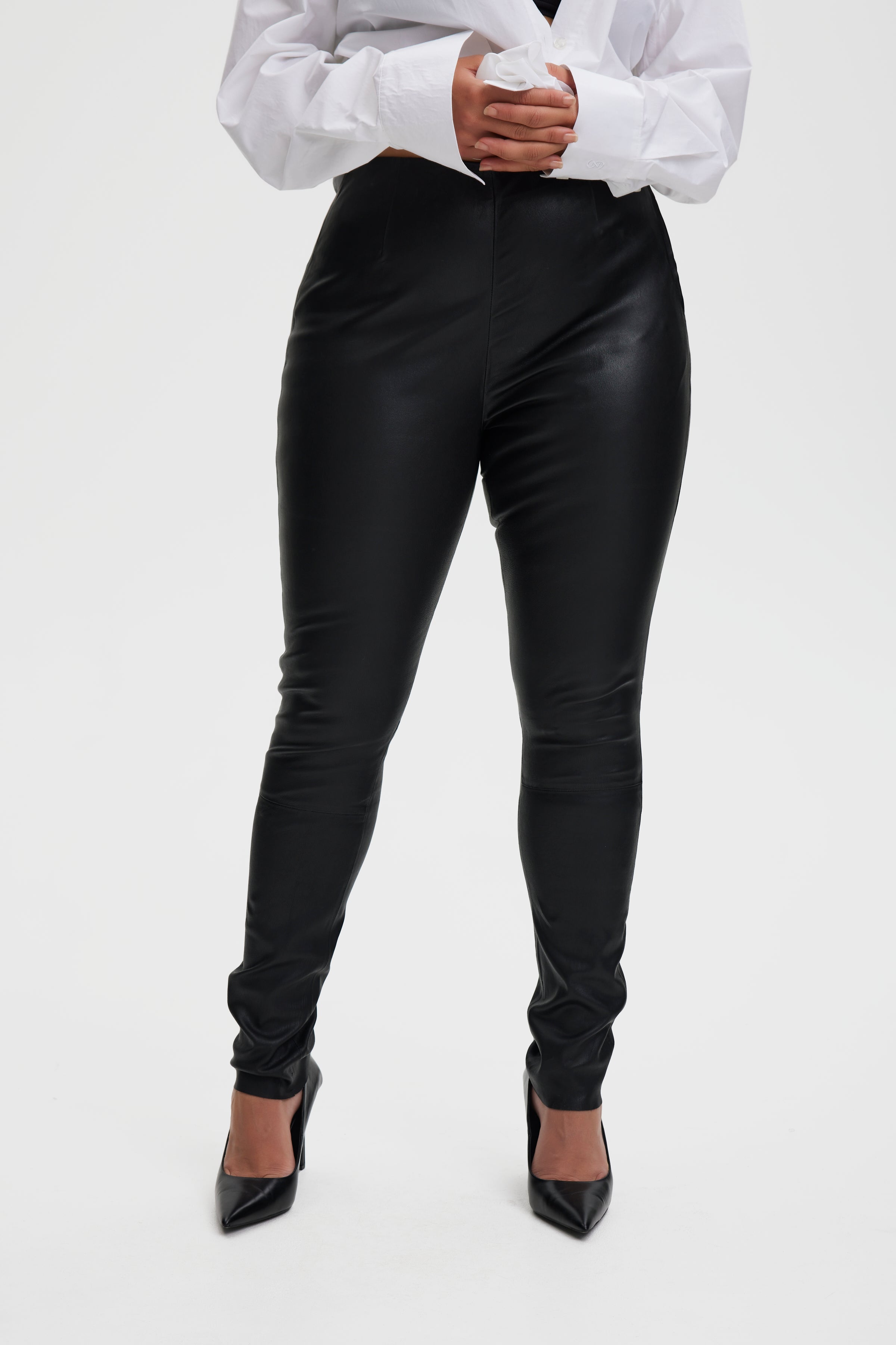 Legging Sashagz Hw Leather Noos