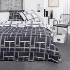 Sunshine - Juego De Cama Estampado 7.11 - Negro