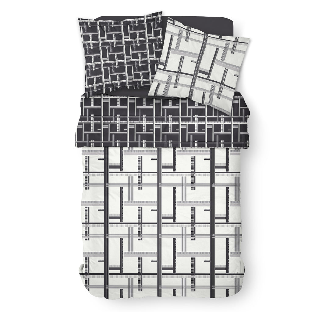 Sunshine - Juego De Cama Estampado 7.11 - Negro