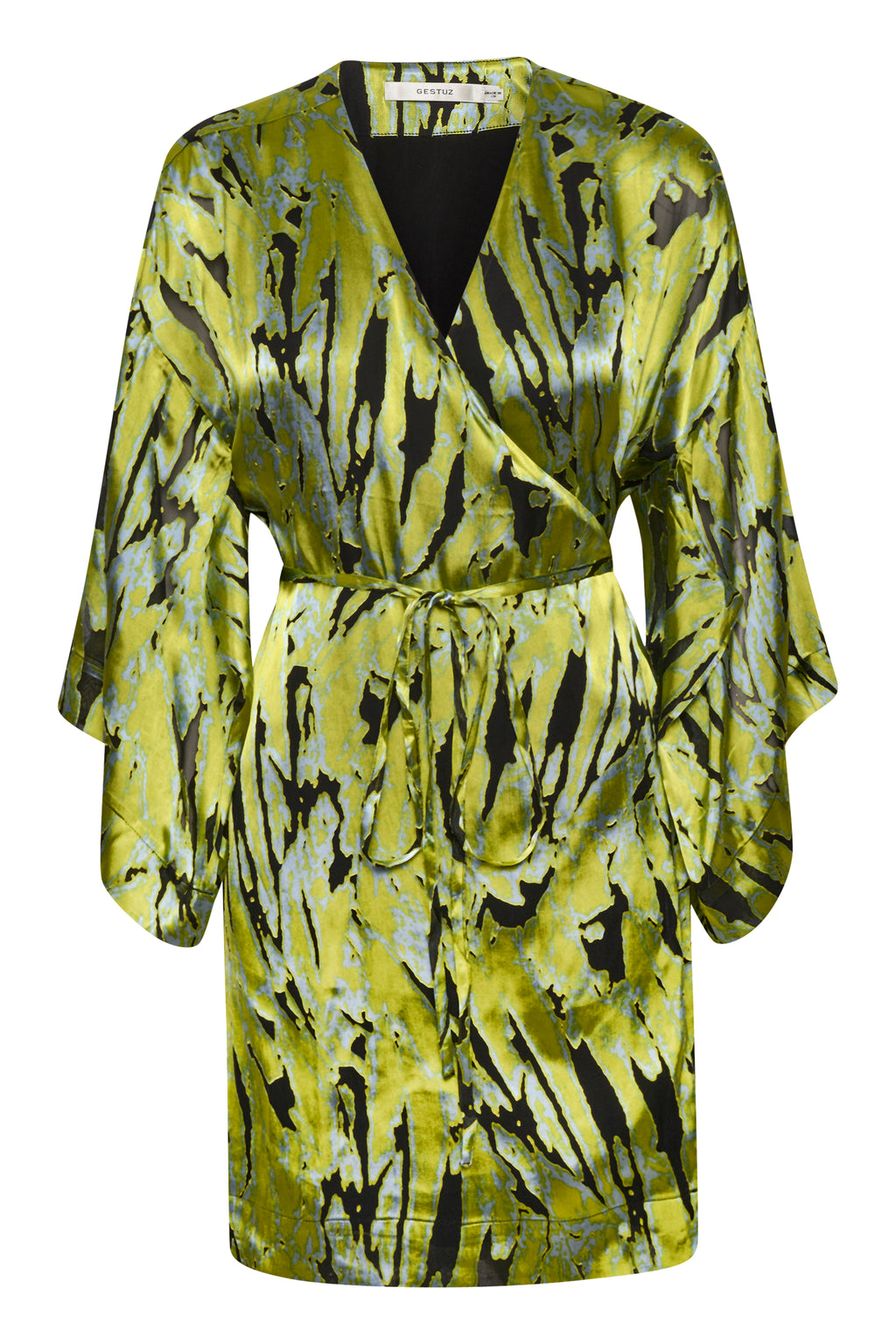 Annagz Silk Wrap Dress