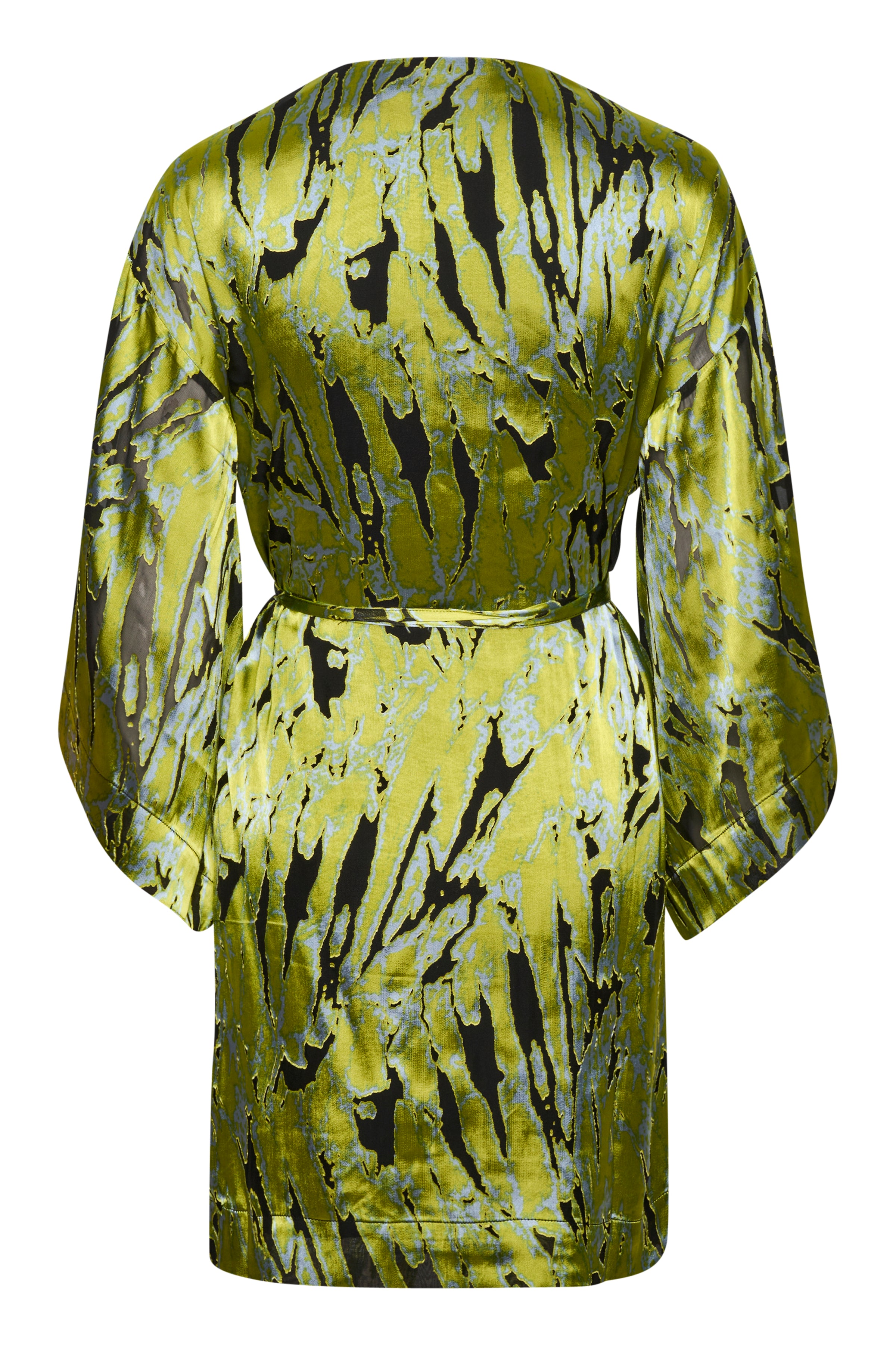 Annagz Silk Wrap Dress
