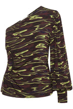 Shevygz P One-Shoulder Blouse