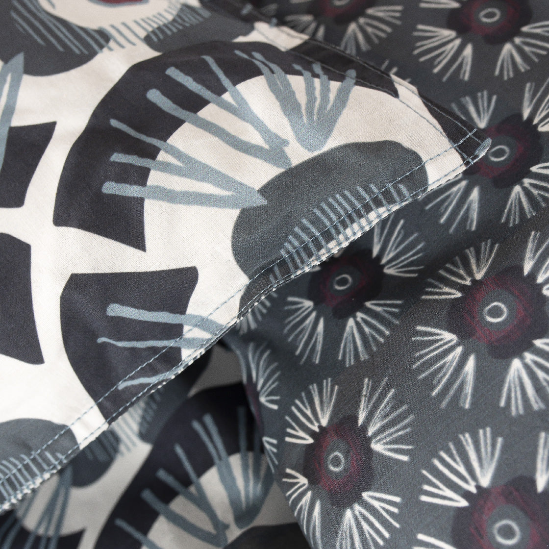 Sunshine - Parure De Lit Motif 7.30 - Gris