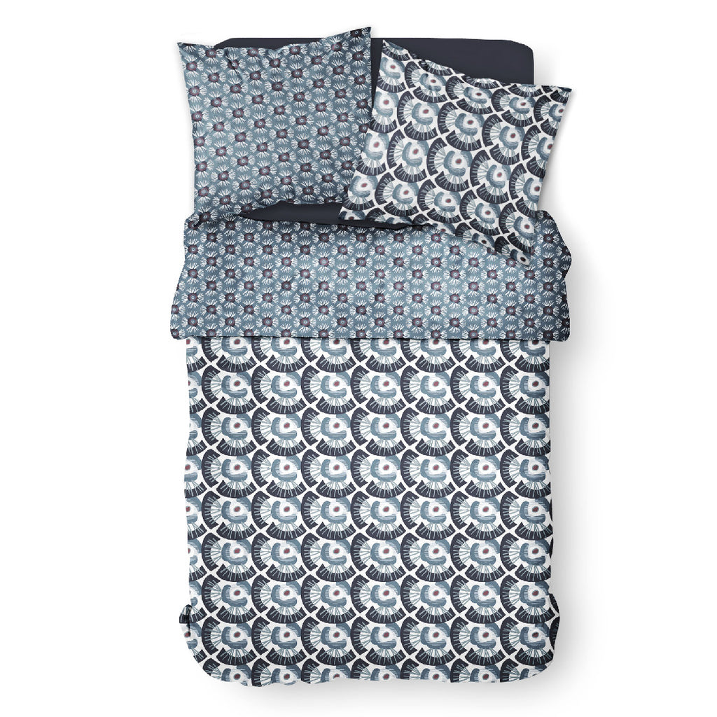 Sunshine - Parure De Lit Motif 7.30 - Gris