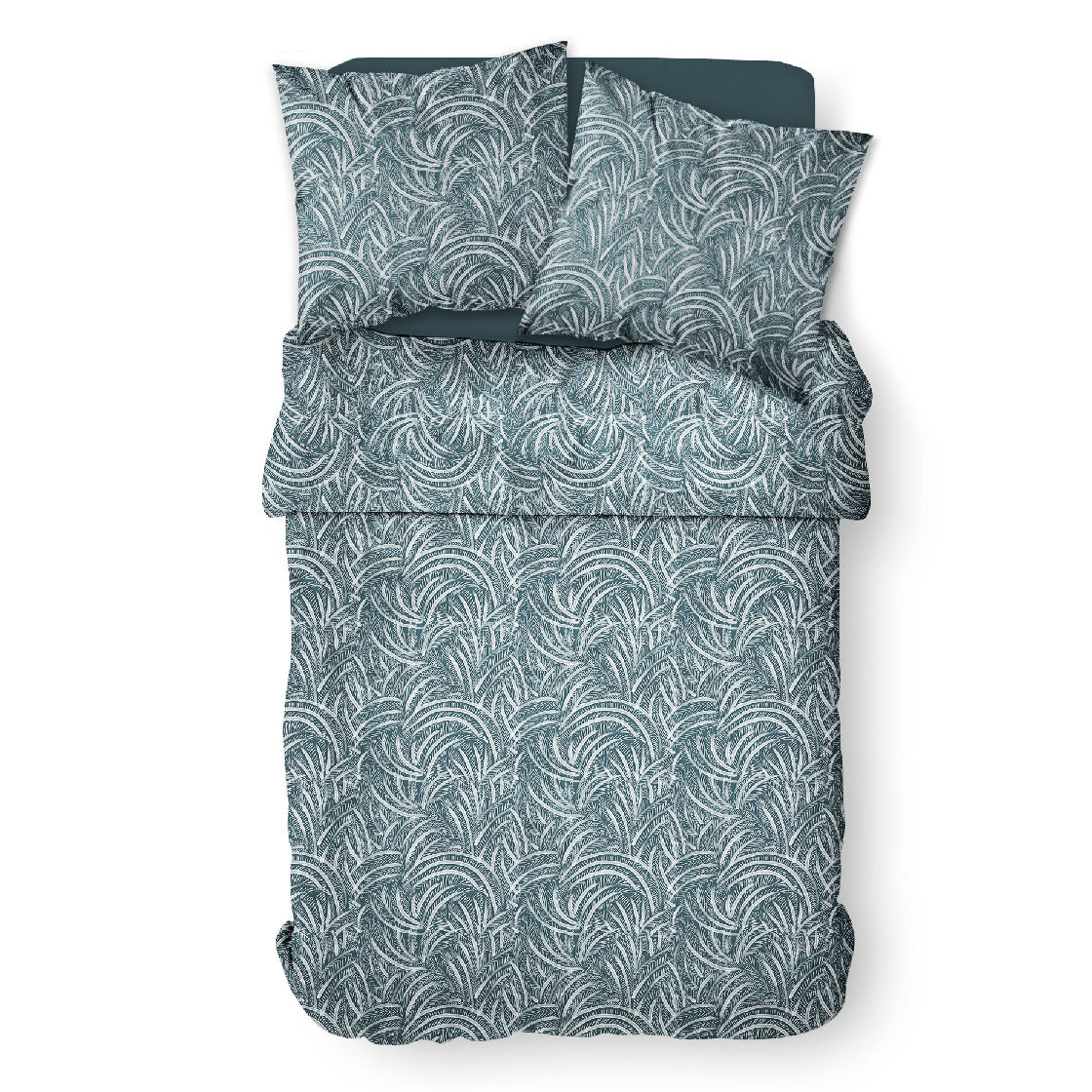 Sunshine - Parure De Lit Motif 7.32 - Gris