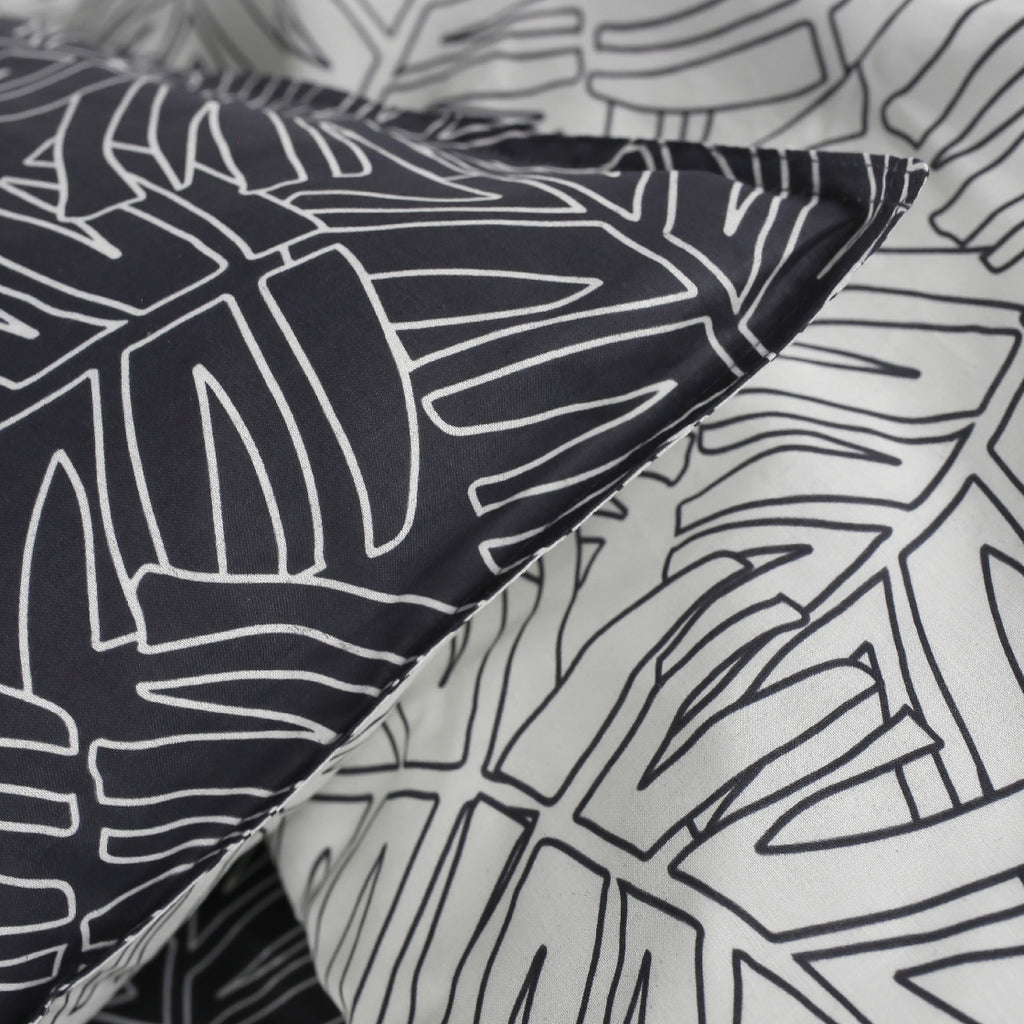 Sunshine - Parure De Lit Motif 7.35 - Noir