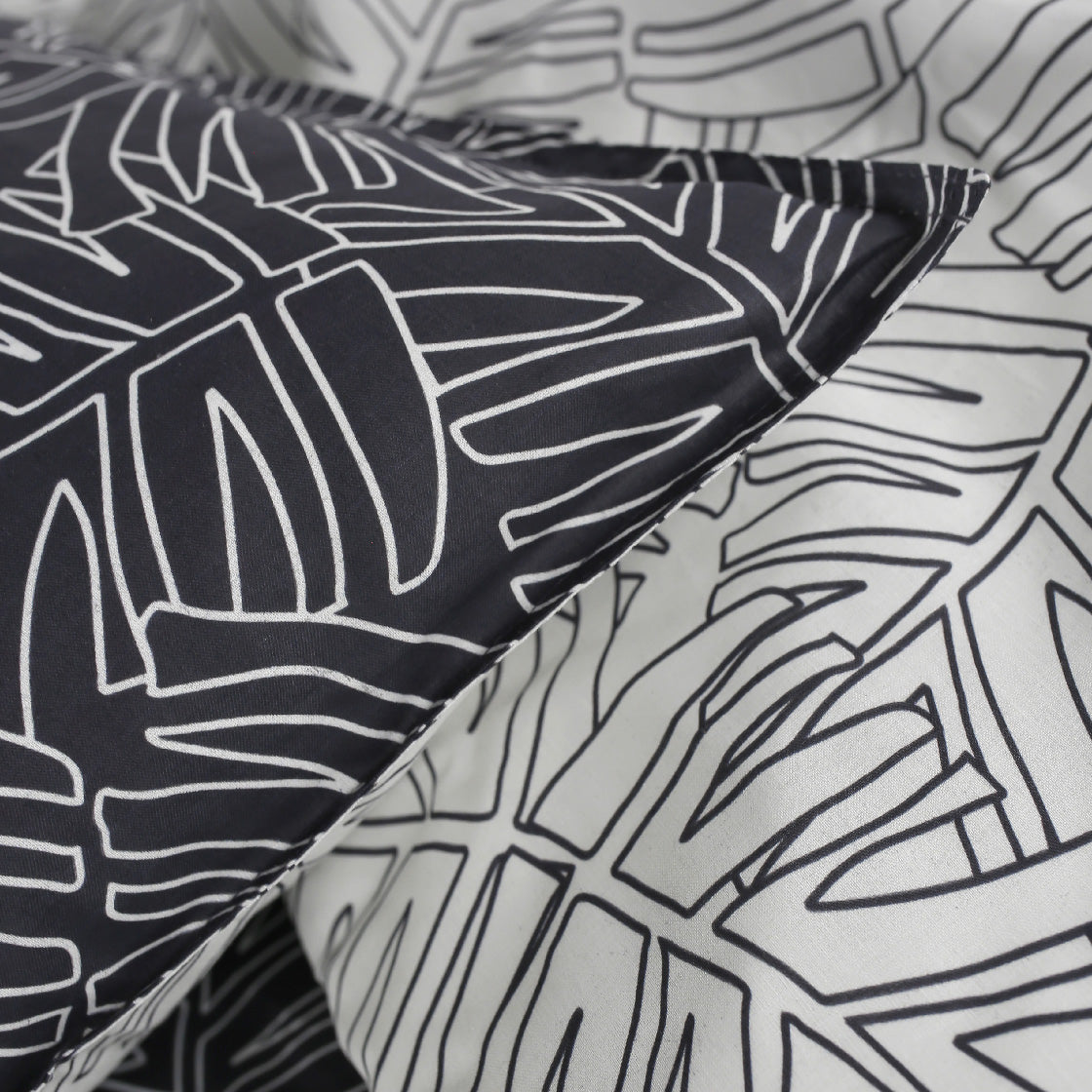Sunshine - Parure De Lit Motif 7.35 - Noir