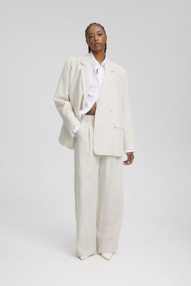 Lizagz Linen Hw Noos Trousers