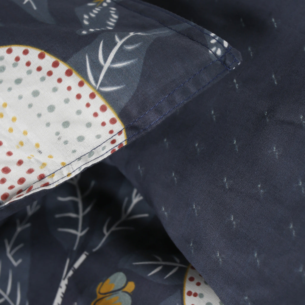 Sunshine - Parure De Lit Motif 7.40 - Gris
